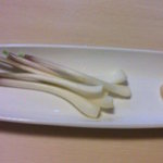 かっすい亭 - 近隣の農業家　石川さんが育てたエシャロット