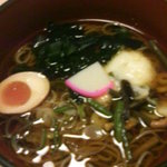 かっすい亭 - かけそば　なのに具だくさん♪　600円　