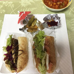 レスト ケイ ヤマウチ - 盛り付けが下手で、申し訳ない。