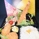 Misato - 大海老フライとヒレカツ弁当