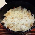 手打ちうどん 坂出 - かやく御飯