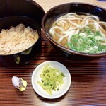 Teuchi Udon Sakaide - うどん定食