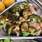 SALONE 2007 - 2020.4.  海老とカルチョーフィ ズッキーニのマリネ