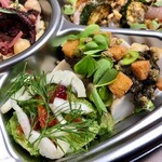 SALONE 2007 - 2020.4  カジキのスコッタート ホッキ貝とウイキョウのインサラータ