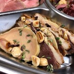 SALONE 2007 - 2020.4.  フォワグラと鴨胸肉 カフェ ヘーゼルナッツ タイム