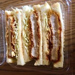 カツサンドイッチ専門店 サピド - カツサンドウィッチ　デミグラス　¥330