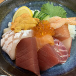 にし川 - 海鮮丼あっぷ⁽⁽ૢ(⁎❝ົཽω、❝ົཽ⁎)✧