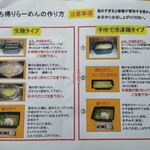 らーめん一作 - 作り方説明