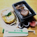 らーめん一作 - 「こってり」持ち帰り 20％オフ 560円(*￣∇￣)ノ