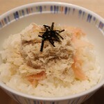 波市 - 炙り金目鯛の塩ラーメン ガリサバ飯セット