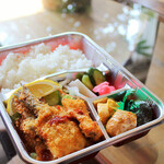 季節料理 西宮 - サヨリフライ弁当