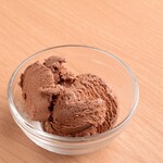 Ice cream (chocolate)