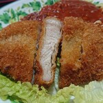 ほびーい喫茶店 - カツミート 680円(税込)