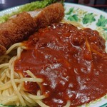 ほびーい喫茶店 - カツミート 680円(税込)