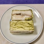 小鯛雀鮨 すし萬 - "〆鯖朧巻き" は、先に抜いてしまった。