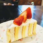 Kafe Mariposa - 苺のショートケーキ480円