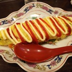 金町製麺 - 自家製オムレツ