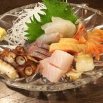 金町製麺 - 刺身盛