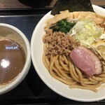 鴨出汁中華蕎麦 麺屋yoshiki - 鴨と海老の濃厚クリィミー和えつけそば