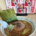 旭川ラーメン - 魚とんこつ醤油大盛り