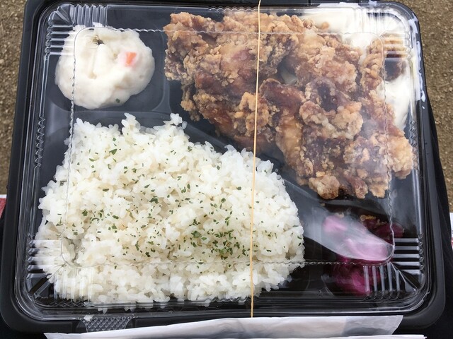 テイクアウト から揚げ弁当550円税込はさすが焼鳥屋の味 By Dr Mccoy 鳥いちばん 伊川谷店 伊川谷 居酒屋 食べログ