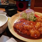 手作り洋食の店 おおさかや - チキンです