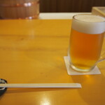 松寿司 - 生ビール