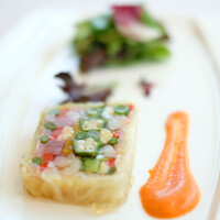 Le Studio - ランチコース 2800円 の旬野菜のテリーヌ