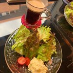 オイスター&ダイニングバー イビザ143 - ランチ　サラダ