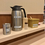 そばの神田 東一屋 - コンディメンツ。