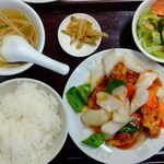中国料理 山丁 - 酢豚定食