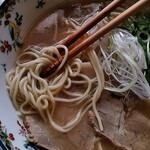 軽食 喫茶 リバー - 麺の感じ