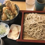 蕎麦処 大宣 - 天丼セットB