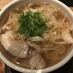 葱や平吉 - 豚生姜葱うどん