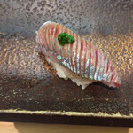 すし匠 - 鯵 握り