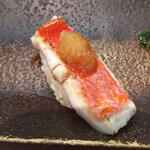 すし匠 - 金目鯛炙り 握り