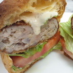 茶遊亭 - 平日限定！新提案！玄米シューバーガー(単品500円）