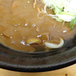 ふじ - お汁がちょっと見える