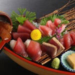 Assortment full of tuna