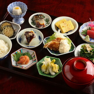 日替わり食材で四季を感じる