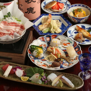 おまかせコースで15種類の天然魚を堪能！