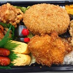 炭火焼鳥 ゆ鳥 - ミックスフライ弁当