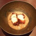 イル アオヤマ - ●リゾット、タコ