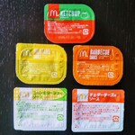 マクドナルド - ソース4種とケチャップ