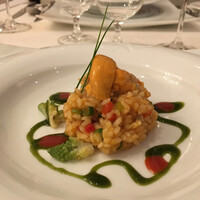 小笠原伯爵邸 - 雲丹のアロスメロッソ