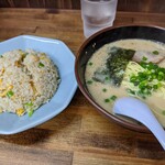 博多ラーメン 長浜や - セット