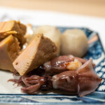 うを徳 - 2020.4 与論島小芋、滑川ホタルイカ、余市アンキモ