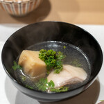 うを徳 - 2020.4 花山椒鍋1杯目：函館メヌケ