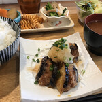 コビトカバ - 米なすのはさみ揚げwith菜めし