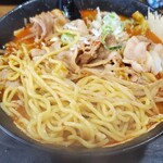 らー麺 武蔵 - 肉辛麺や麺